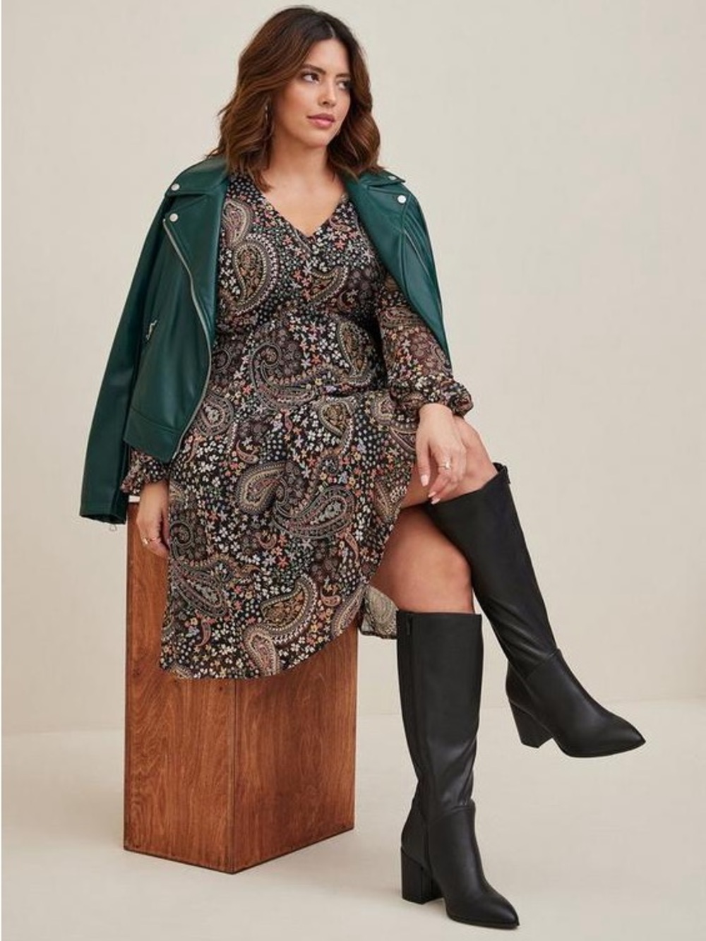 NWT TORRID Mini Chiffon Babydoll Dress